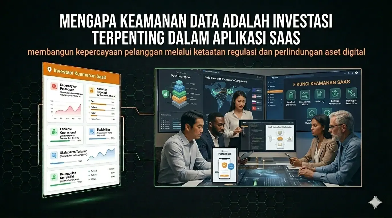 Mengapa Keamanan Data Adalah Investasi Terpenting dalam Aplikasi SaaS